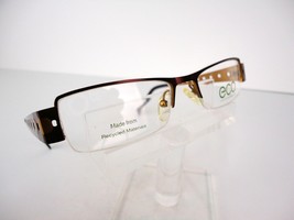 Earth Conscious Optics (ECO) Mod 1049 (CRNBN) Cranberry  50  x 17 Eyeglass Frame - $18.95
