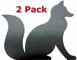 Fox Silhouettes .072&quot; Thickness Steel Flat Solid Shapes Blanks Plain Ste... - £18.45 GBP