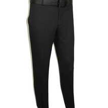 Men Suit BERLUSCONI Turkey Italian Wool 180's Double Breasted UGS94-08 Black image 8