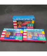 4 Count Memorex DBS Cassette Tape Recordable Normal Bias Position 2 - 11... - $376.75 MXN