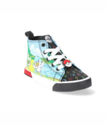 Boys or Girls Pokemon Sneakers Size 13 1 2 3 4 5 or 6 High Tops Pikachu - $21.95