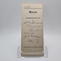 Antique Complaint AND Warrant Commonwealth of Pennsylvania #1047 Dec 21,... - £19.32 GBP