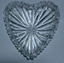 Roy Cunningham Signed Waterford Heart Trinket Dish- 3.5 x 3.5 inches - £23.66 GBP