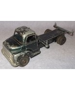 Vintage Structo Pressed Steel Dual Wheel Log Truck 9 Inch - $1,331.81 MXN
