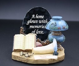 Paula&#39;s CMP Home Memories Love 3D Collectible Resin Figural Display Mirror - £7.76 GBP