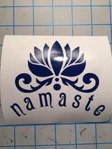 Namaste| Flower|Buddha| Peace|Insparation| Yoga|Vinyl|Decal|Sticker - £3.09 GBP