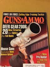 Guns &amp; Ammo Aug 2006 , House Guns, Over Looked Home Defense Options - $57.97 MXN