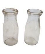 Wellington Dairy Half Pint Milk Bottles Fleetwood PA Strause Bros Pair - €25,57 EUR