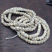 Lot 2 alte tibetische chinesische geschnitzte Halskette Stammes verziert... - €21,38 EUR