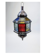 Oriental metal fanar, Suspended fanar, chiseled metal, hand-made.  - $166.86 CAD