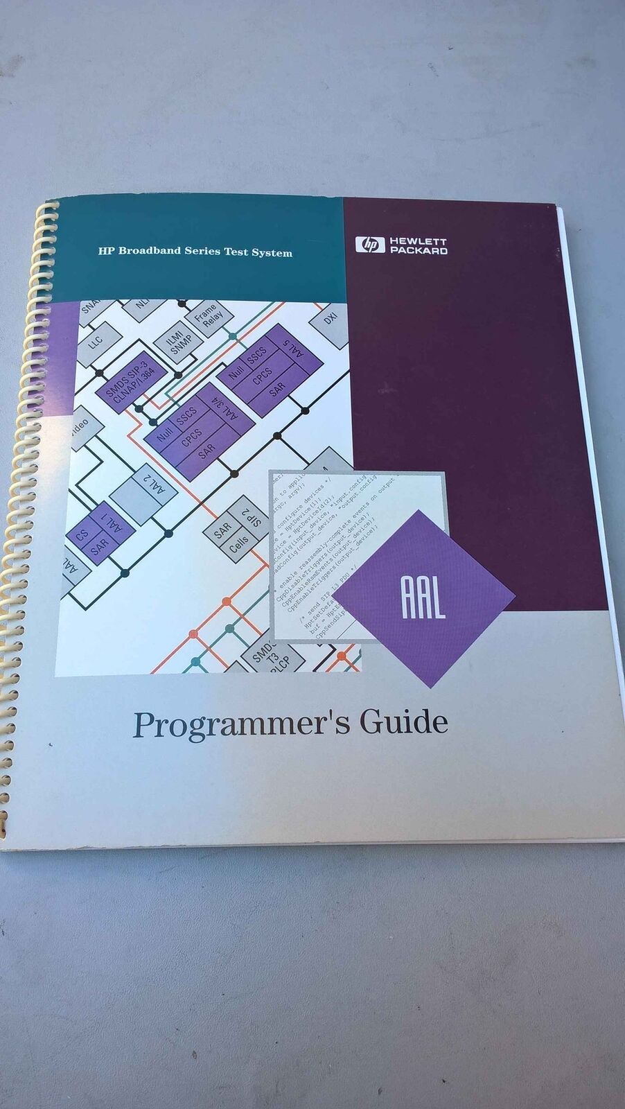 HP Broadband Series Test System AAL Programmer&#39;s Guide User Manual E4212... - $19.50