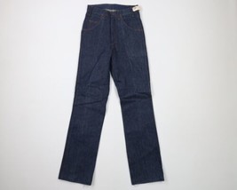 NOS Vintage 70s Dickies Boys 14 Slim Fit Straight Leg Denim Jeans Indigo USA - £42.73 GBP