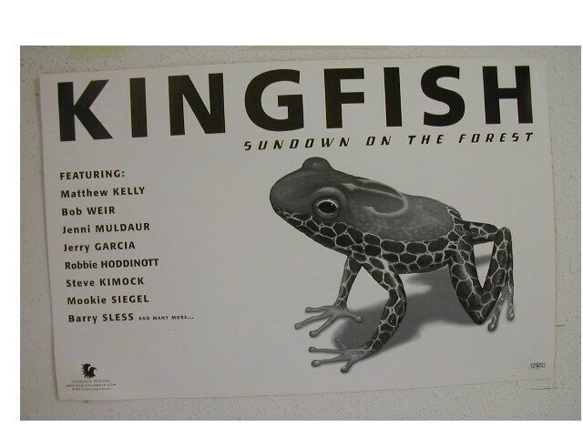 KingFish Poster King fish Grateful Dead The Jerry Garcia - $13.46