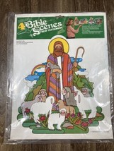 4 Bible Scenes New Testament 1979 Family Bizarre Decorate and Educate Se... - £19.54 GBP