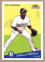 2002 Fleer Tradition Update #U264 Ray Durham Oakland Athletics - £1.56 GBP