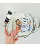 The Flintstones cookie jars Hanna Barbera canisters Bosch promotional ca... - $76.42 CAD