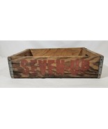 Vintage 7-UP Wood Crate Original 2-sided Fresh Up on inside Jonesboro, Ark - $39.60