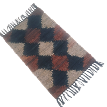 Leather Hearth Rug for Fireplace Fireproof Mat DIAMONDS - £111.65 GBP