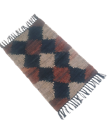 Leather Hearth Rug for Fireplace Fireproof Mat DIAMONDS - £111.90 GBP