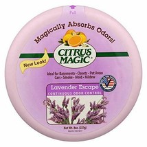 New Citrus Magic Solid Odor Absorber Lavender Escape 8 Oz - £9.41 GBP