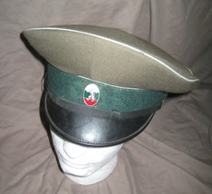 Vintage COMMUNIST Era BULGARIAN Bulgaria border Guard Visor Peak Cap Hat... - £35.86 GBP