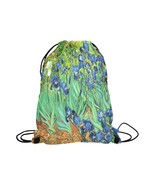 Irises Van Gogh Drawstring Bag 16.5&quot;(W) x 19.3&quot;(H) - £22.02 GBP