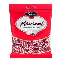Fazer Marianne Chocolate Filled Mint Candies - Made in Finland - 7.8oz or 220g [ - £28.40 GBP