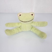 Blankets &amp; beyond Stuffed Plush Frog Toy Doll Lovey - $59.39