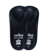 Pedag Holiday 3/4 Length Sheepskin Orthotic Inserts|Arch Support - (Black) - $30.15 CAD