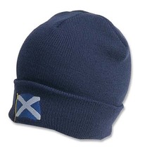 Ecosse Marine Brodé Drapeau Revers Bonnet - $18.38