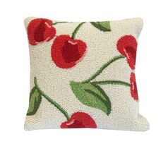 Cherry Toss Ivory Rug/Doormat/Pillow - $59.00