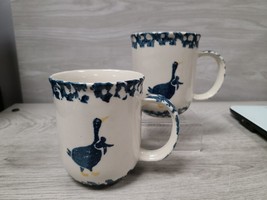 Tienshan Blue Goose Coffee Cup Mug Vintage (2 Available) - £5.13 GBP
