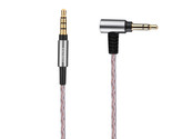 3.5mm 4-core OCC Audio Cable For Audio Technica ATH-MSR7 SR5 SR5BT AR3BT... - £16.46 GBP