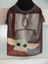 Star Wars The Mandalorian Baby Yoda Dog Pet T-Shirt Size L  NEW - $18.00