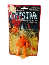 Crystar Action Figure Moltar Remco ALN Mexico vtg 1983 toy moc lava man ... - £116.16 GBP