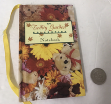 Miniature Notebook Journal My Teddy Garden Collection Blank Book - £5.94 GBP