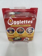Egglettes Hard Boiled Egg Cooker w/o the Shell 4 ct. Silicone Egg Cup&#39;s  NEW - £6.90 GBP