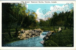 The Brook Reservoir Ravine Toronto Canada Postcard - £5.30 GBP