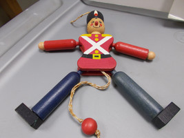 Gregor Creators Wooden Toy Soldier 1982 With Pull Rope Made in Austria - £15.57 GBP