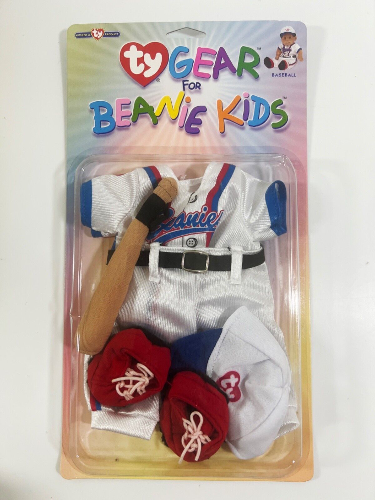 Ty Gear For Beanie Kids Baseball Uniform Bat Shoes Cap - $7.91