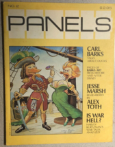 PANELS #2 comic art fanzine (1981) Carl Barks Jesse Marsh Alex Toth FINE - £19.56 GBP