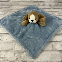 Carters Blue Puppy Dog Lovey Security Blanket 13&quot;x13&quot; - $9.74