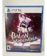 Balan Wonderworld (Sony PlayStation 5, 2021) + Ticket - PS5 - TESTED &amp; W... - $17.41