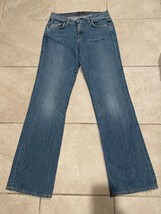 VTG  J. Crew Jeans Y2K  Bootcut Wide Leg Denim Womens 30x32 Mid Rise Str... - $18.08