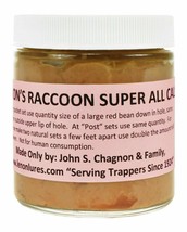 Lenon&#39;s Raccoon Super All Call Lure 16 oz Pint Jar Long Liner Trapper’s ... - £59.07 GBP