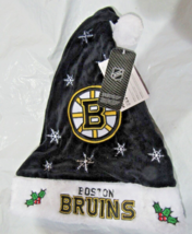 NHL Boston Bruins Season Snowflake Basic Santa Hat by FOCO - $24.99