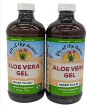 Lily of The Desert Aloe Vera Gel, 16 oz, 2 Pack - £11.12 GBP