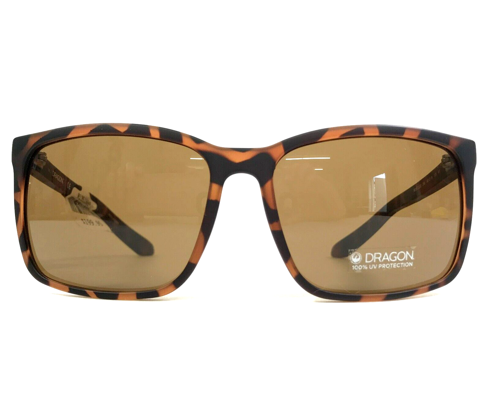 Dragon Sonnenbrille MONTAGE 246 Matt Landschildkröte Brown Quadrat Rahme... - $34.64