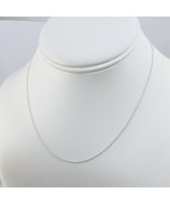 Tiffany & Co 18” Classic Chain Necklace in Sterling Silver - $129.00