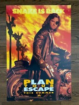 John Carpenter&#39;s ESCAPE FROM L.A. (1996) Advance 1-Sheet Kurt Russell Is Snake! - £117.47 GBP
